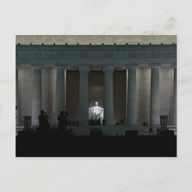 Carte postale Lincoln Memorial (Devant)