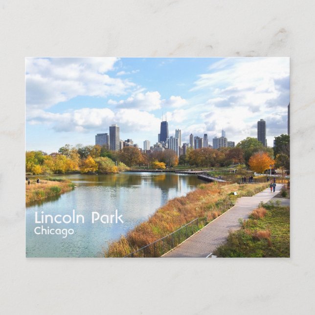 Carte Postale Lincoln Park (Devant)