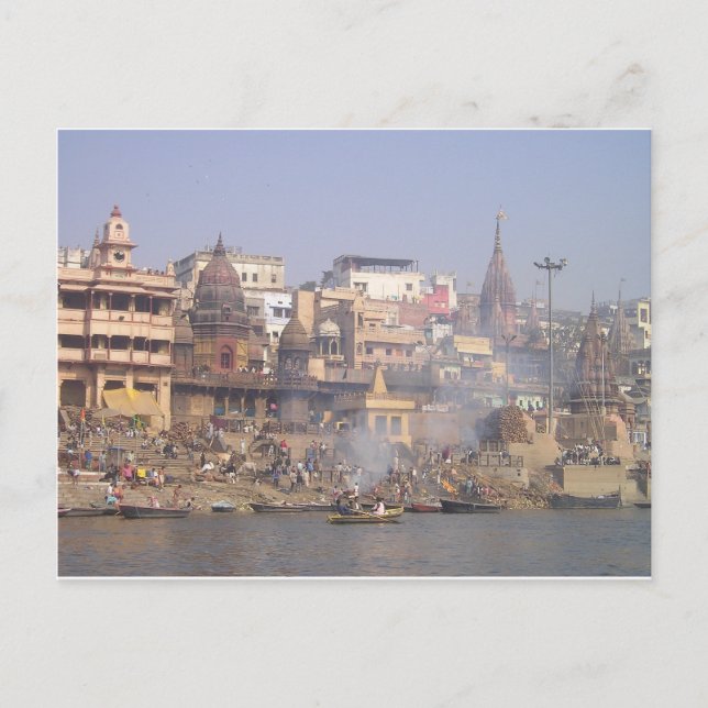Carte Postale L'Inde le Gange (Devant)