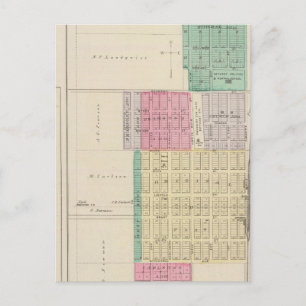 Carte Postale Lindsborg, King City, Roxbury, Kansas