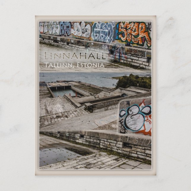Carte Postale Linnahall à Tallinn, Estonie CC0221 (Devant)