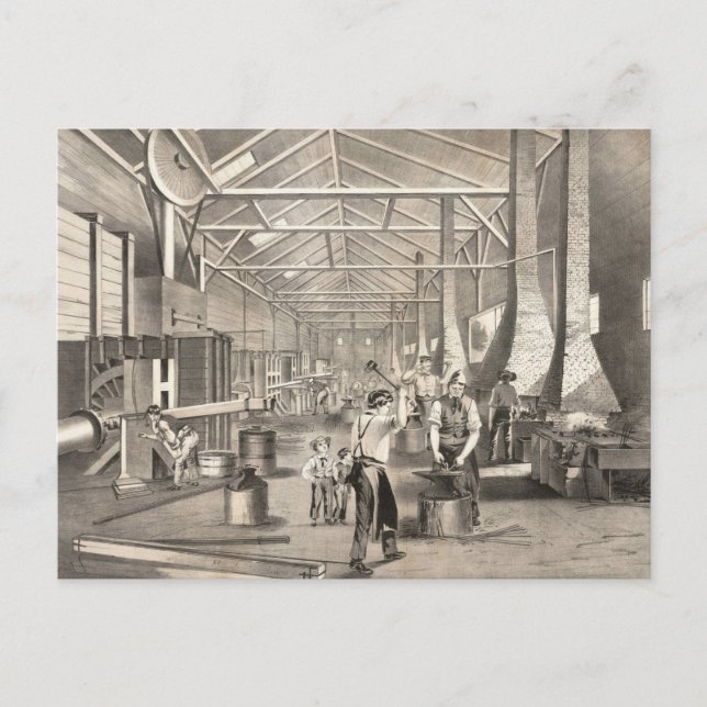 Carte Postale L'intérieur du bâtiment de H.C. Redington & Compan (Devant)