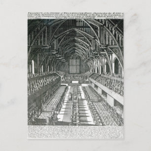Carte Postale L'intérieur du Westminster Hall