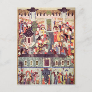 Carte Postale L'intronisation de Suleyman le Magnifique
