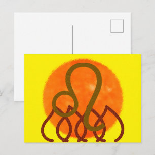 Carte Postale Lion