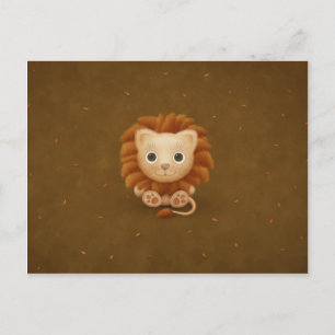 Carte Postale Lion