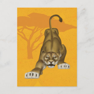 Carte Postale Lion King   Fierce Nala