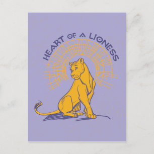 Carte Postale Lion King   Nala "Coeur d'une lionne"