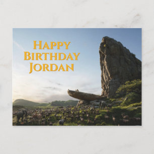 Carte Postale Lion King   Simba Présentée Au Royaume