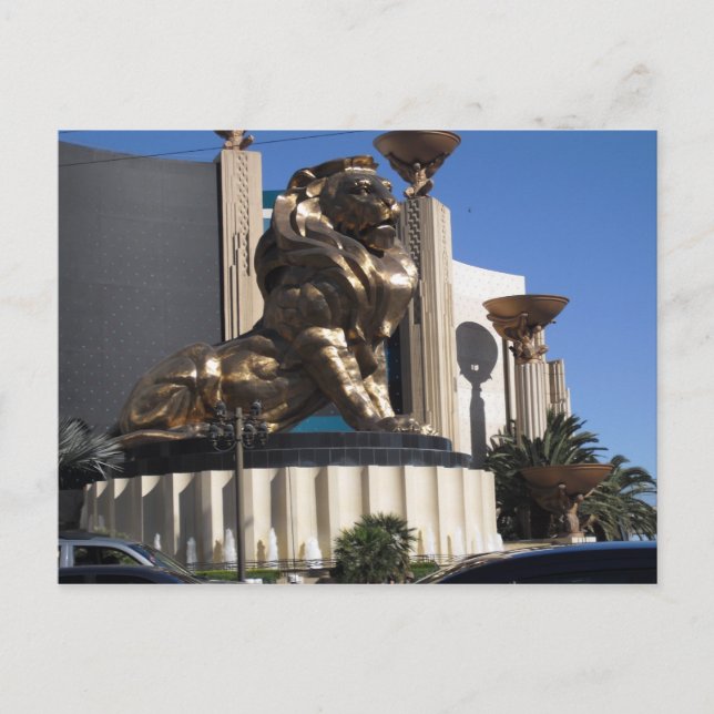 Carte Postale Lion MGM (Devant)