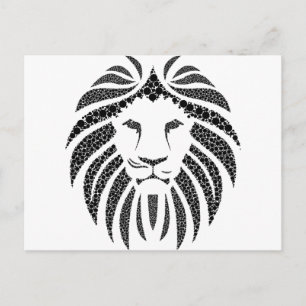 Carte Postale LIon pointé