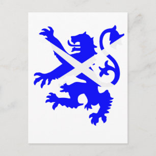 Carte Postale Lion rampant écossais