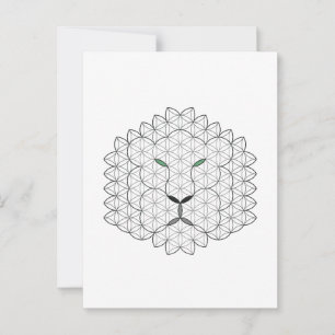 Carte Postale Lion Sacré, B06BW.