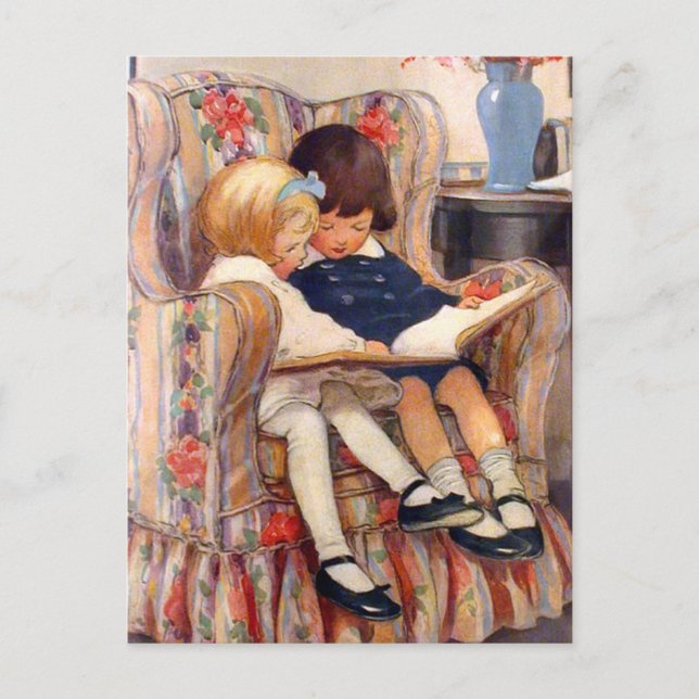 Carte Postale Lire ensemble (Devant)