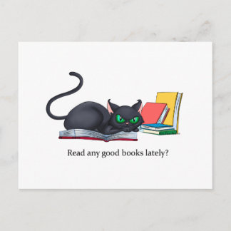 Carte Postale Lis-tu de bons livres dernièrement ?
