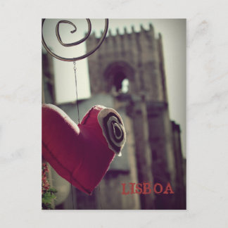 Carte Postale Lisboa menina...