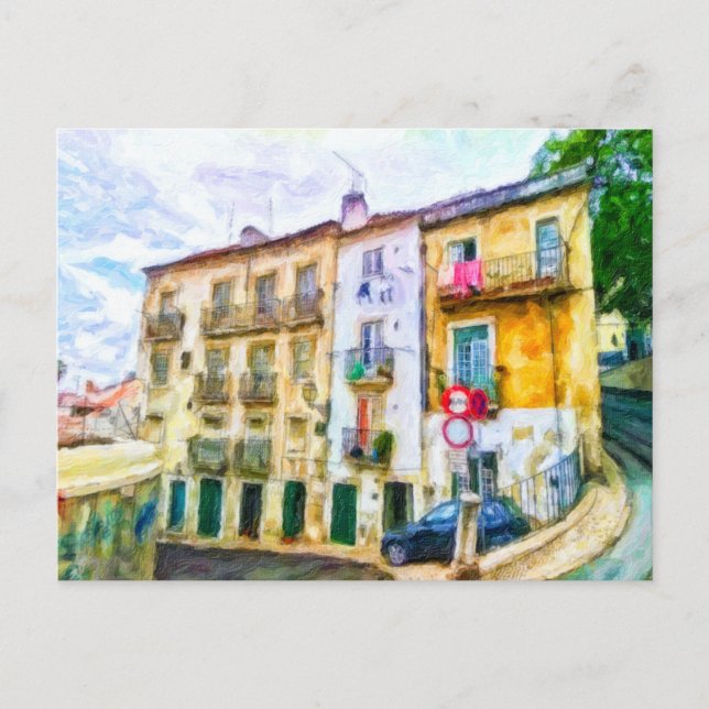 Carte Postale Lisbonne Portugal (Devant)