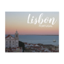 Lisbonne Portugal Alfama Sunset