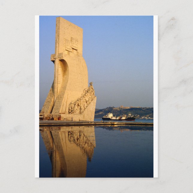 Carte Postale Lisbonne, Portugal, Monument de l'âge des découver (Devant)