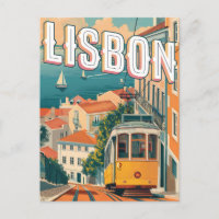 Lisbonne, Portugal Vintage voyage