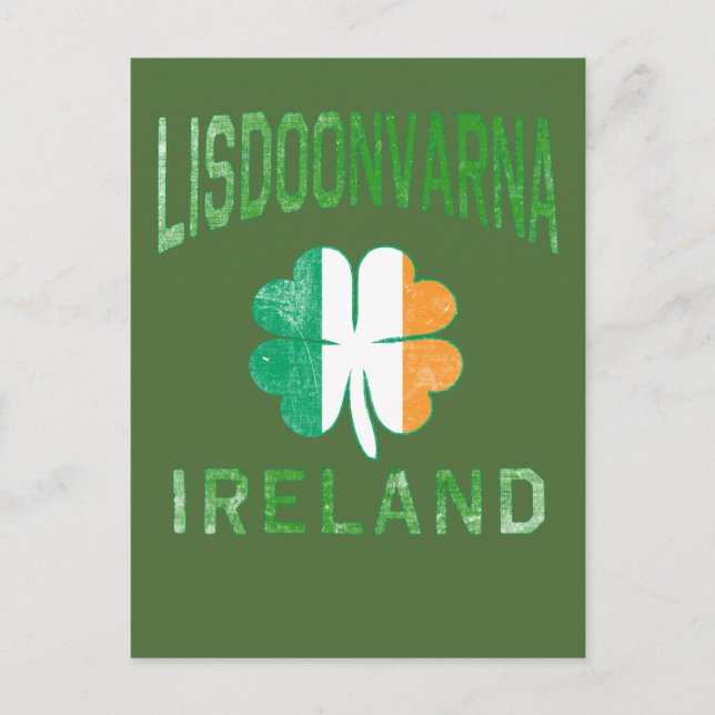 Carte Postale LISDOONVARNA Irlande (Devant)