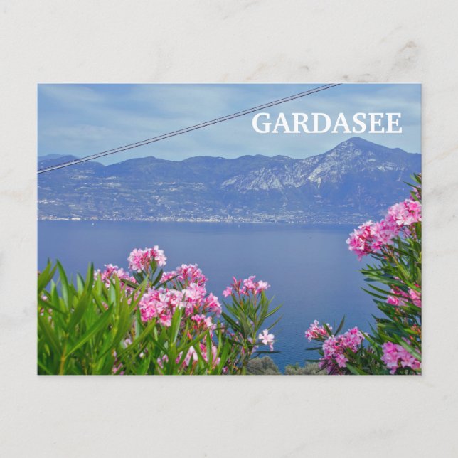 Carte Postale L'Italie du lac de Garda (Devant)