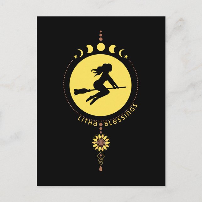 Carte Postale Litha Blessings (Devant)