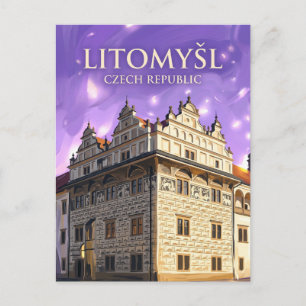 Carte Postale Litomyšl République tchèque