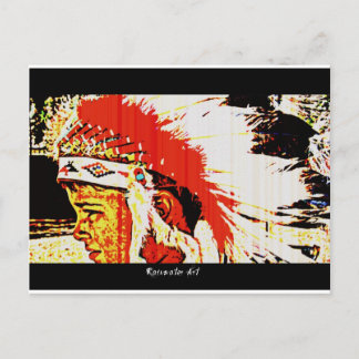 Carte Postale Little Bear Indien