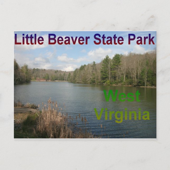 Carte Postale Little Beaver West Virginie (Devant)