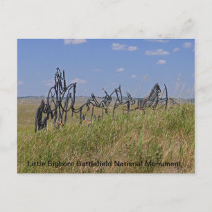 Carte postale Little Bighorn Memorial