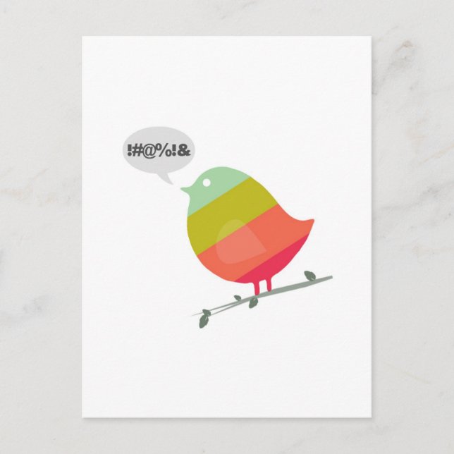 Carte Postale Little Bird (Devant)