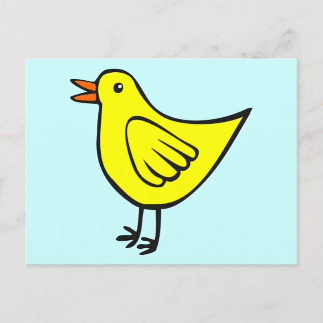 Carte Postale Little Bird 01 (Devant)