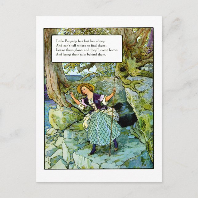 Carte Postale Little Bo-Peep (Devant)
