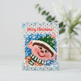Carte Postale Little Elf Postcard