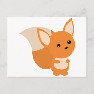 Carte Postale Little Foxy Poo