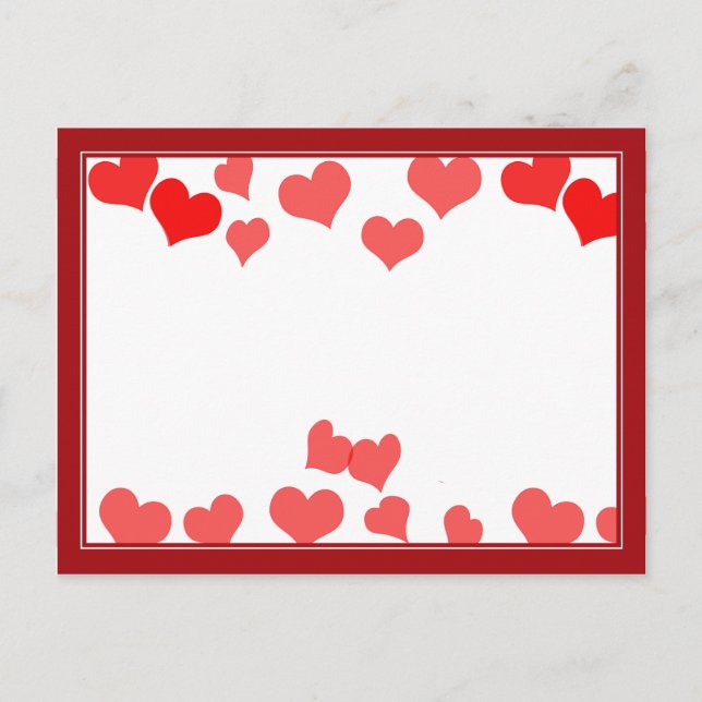 Carte Postale Little Hearts - Ajouter votre message (Devant)
