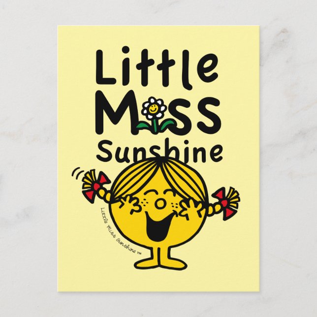 Carte Postale Little Miss | Miss Sunshine Laughn (Devant)