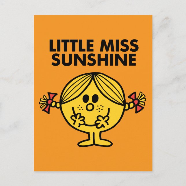 Carte Postale Little Miss Sunshine | Drôle & Frecked (Devant)