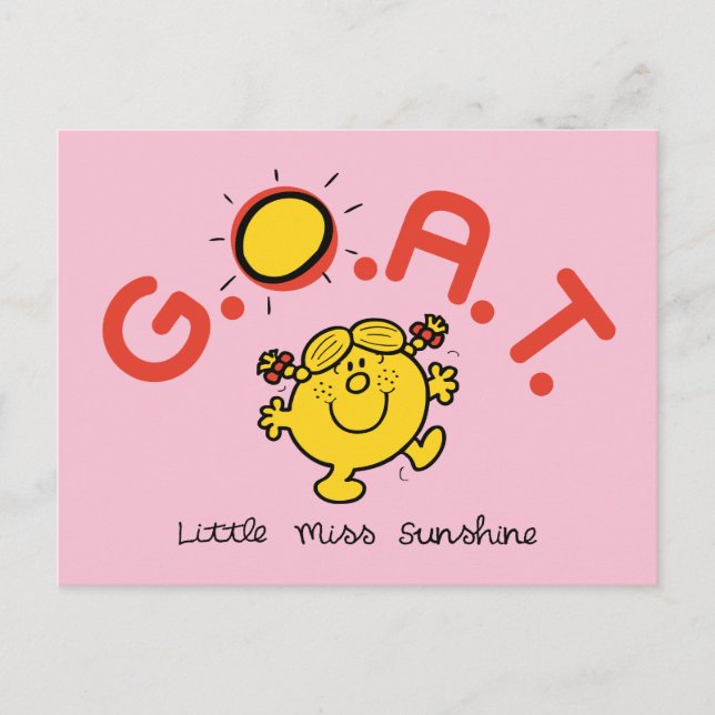 Carte Postale Little Miss Sunshine est la meilleure. (Devant)