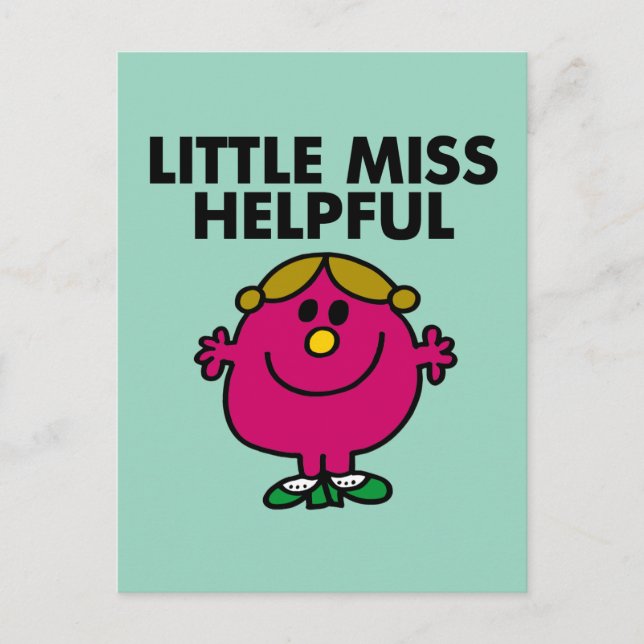 Carte Postale Little Miss Utile Classique (Devant)