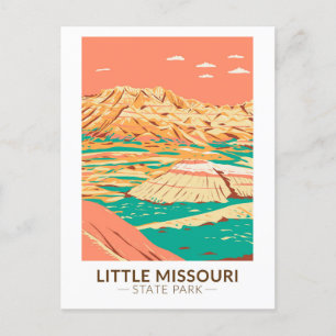 Carte Postale Little Missouri State Park North Dakota Vintage