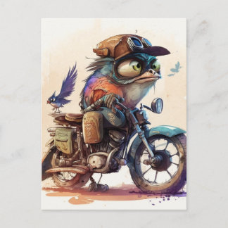 Carte Postale Little Pete roule au vent