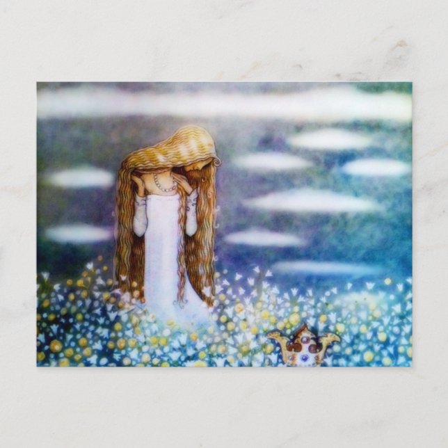 Carte Postale Little Princess Cottongrass (Devant)