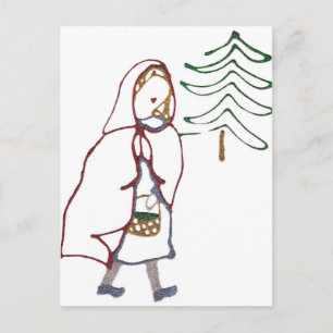 Carte Postale Little Red Riding Hood