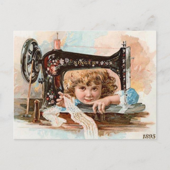 Carte postale Little Seamstress (Devant)
