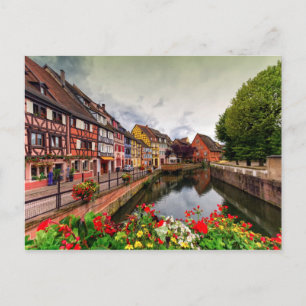 Carte Postale Little Venice, petite Venise, in Colmar, France