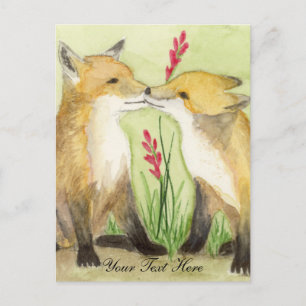 Carte Postale Little Vixens