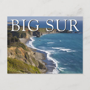 Carte Postale Littoral de Big Sur   Californie   Merci