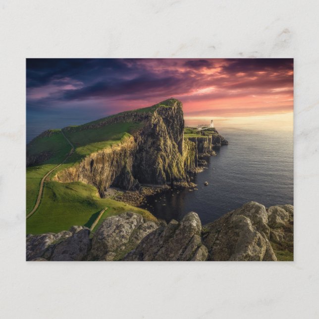 Carte Postale Littoral | Île de Skye, Écosse (Devant)